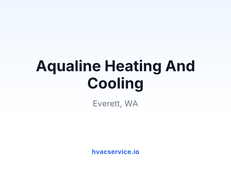 Aqualine Heating And Cooling