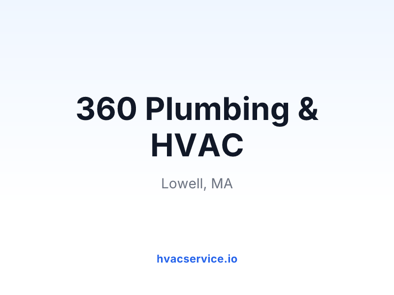 360 Plumbing & HVAC