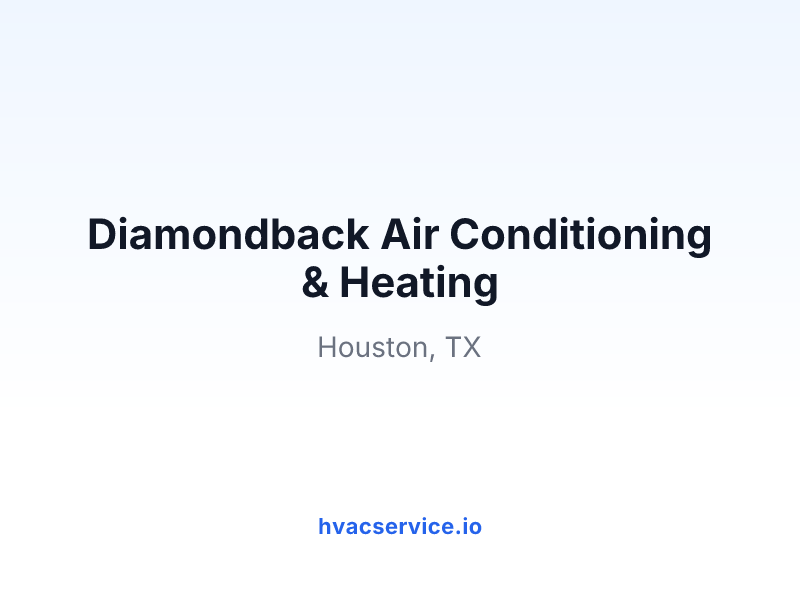 Diamondback Air Conditioning & Heating
