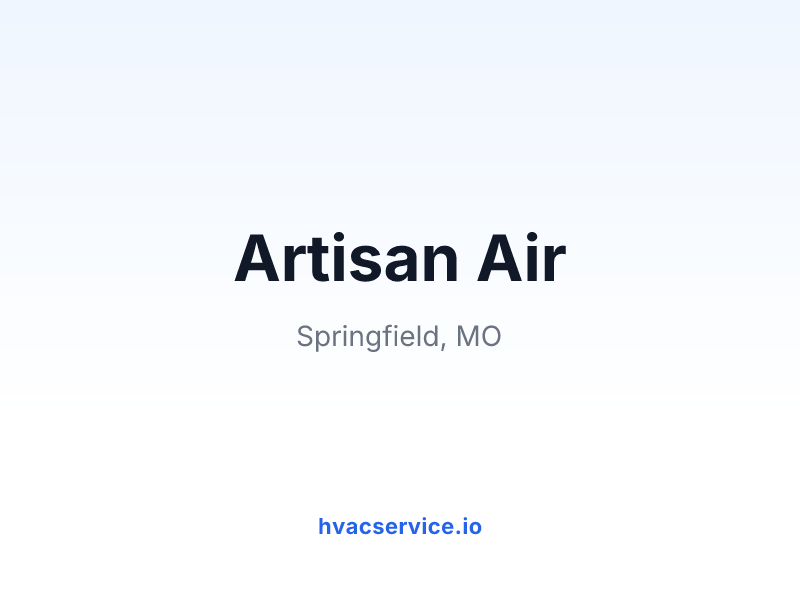 Artisan Air