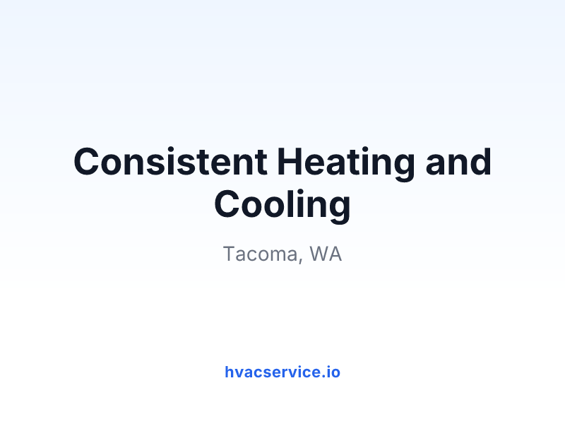 Consistent Heating and Cooling