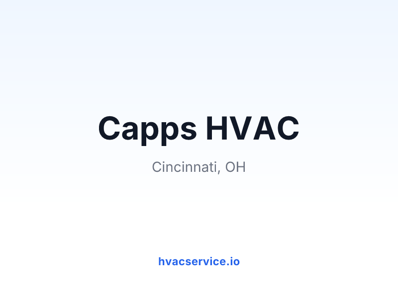 Capps HVAC