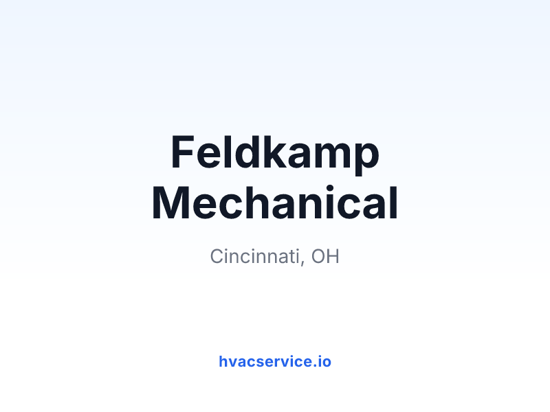 Feldkamp Mechanical