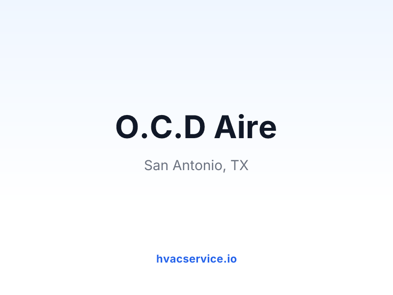 O.C.D Aire