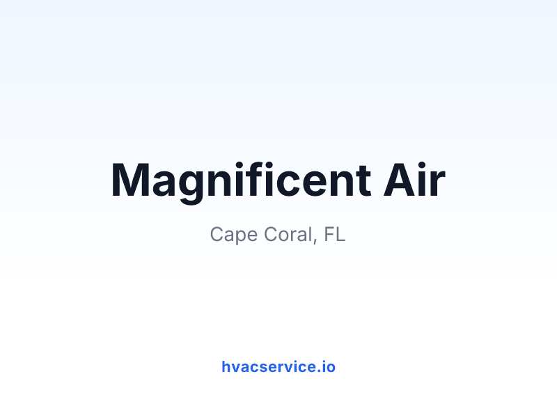 Magnificent Air