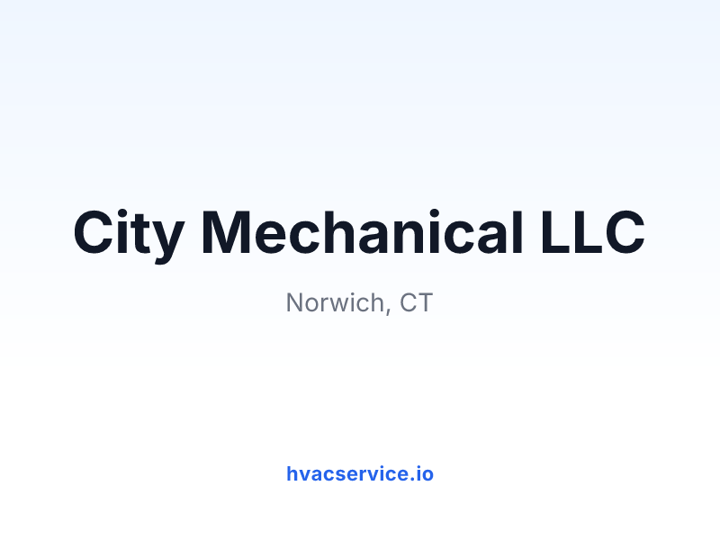 City Mechanical LLC