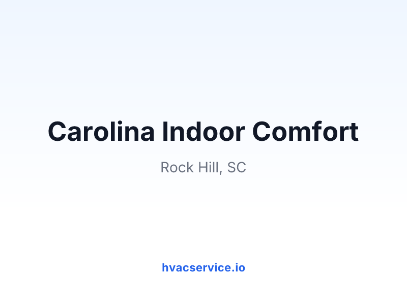 Carolina Indoor Comfort