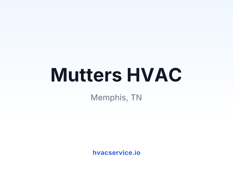 Mutters HVAC