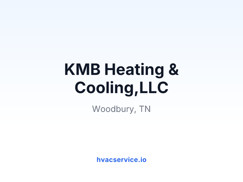KMB Heating & Cooling,LLC