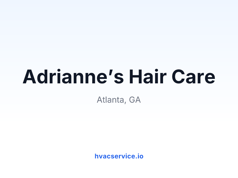 Adrianne’s Hair Care
